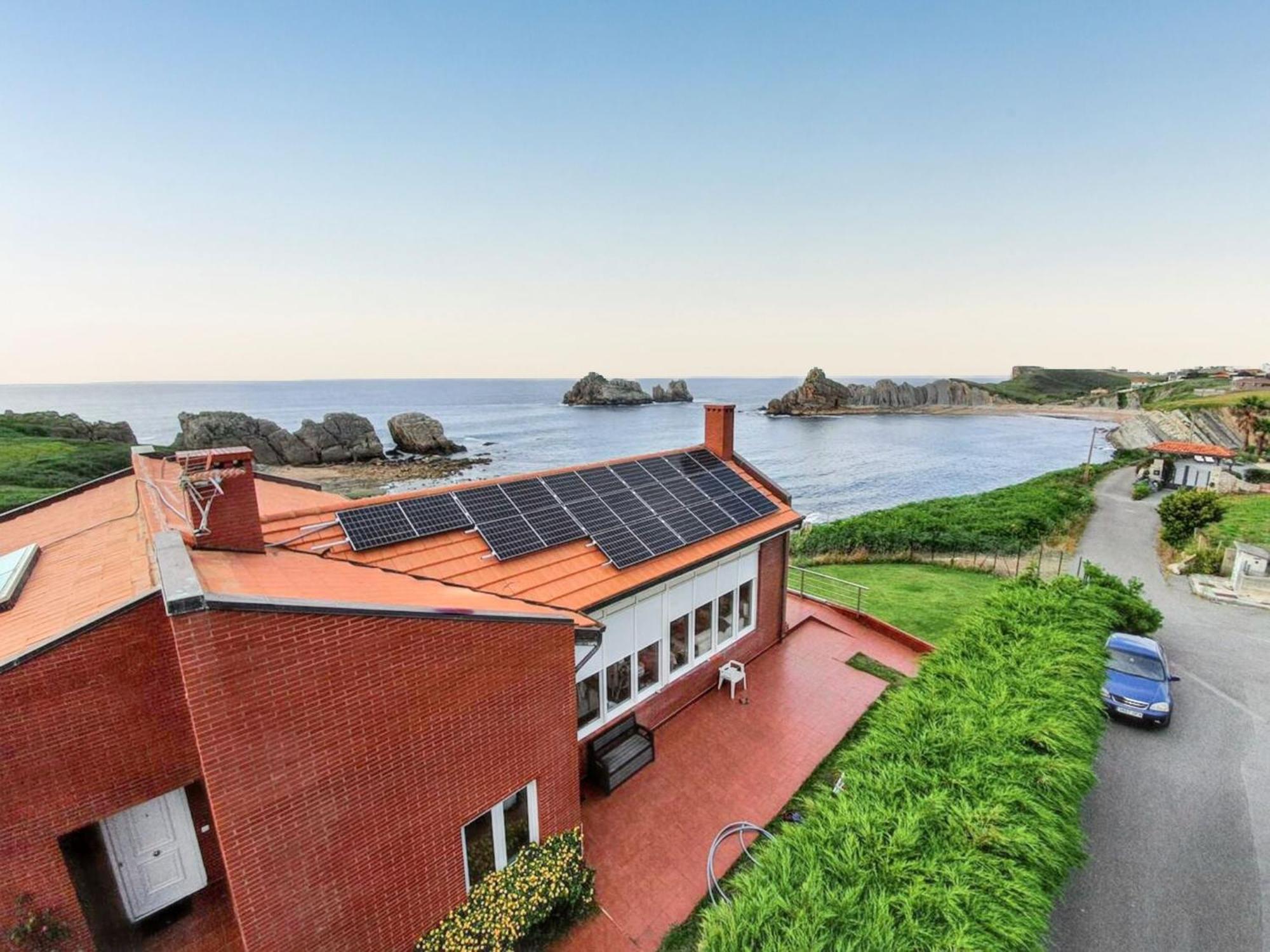 Spacious House With Sea View In Liencres + Jacuzzi 外观 照片