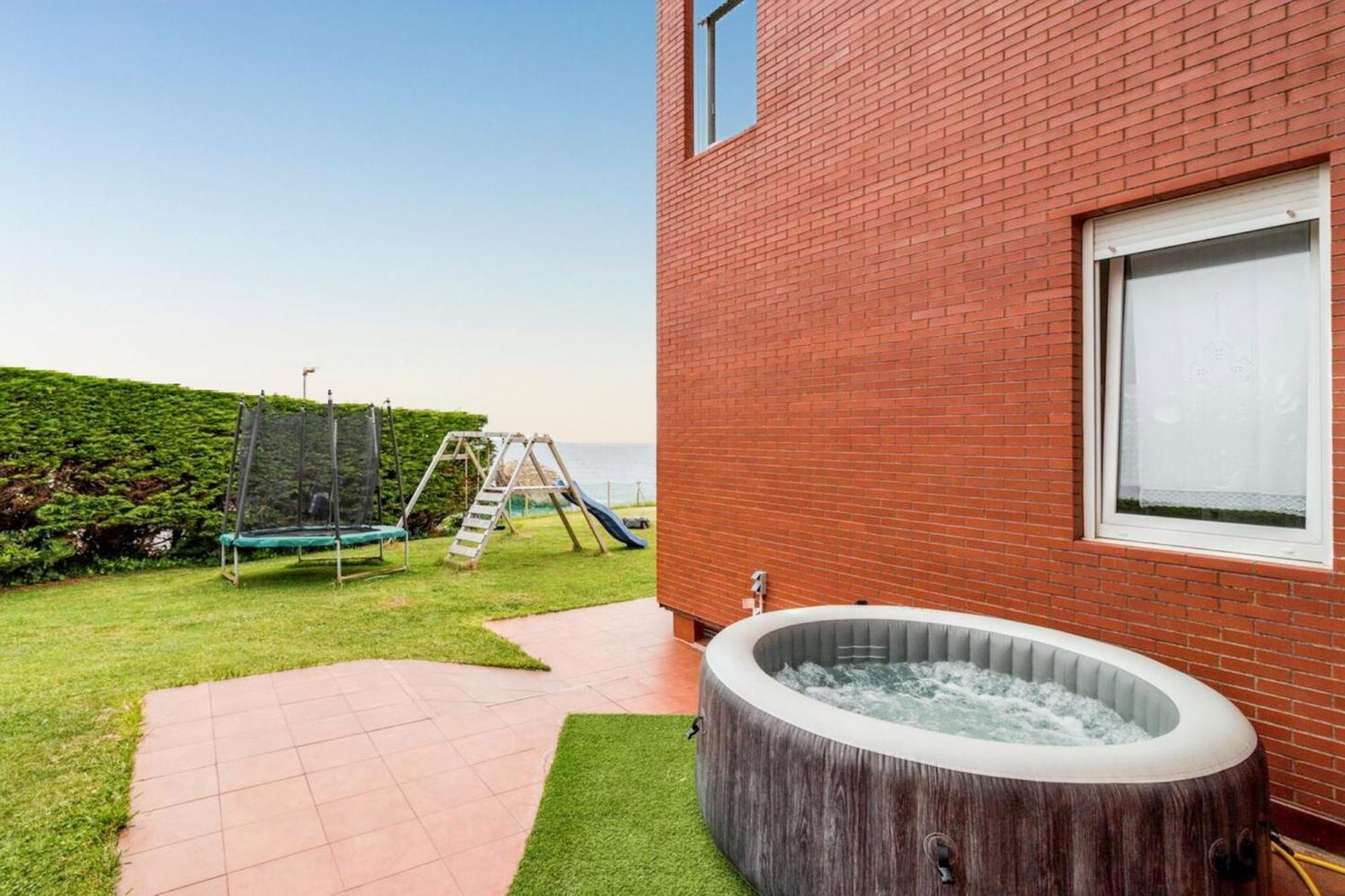 Spacious House With Sea View In Liencres + Jacuzzi 外观 照片