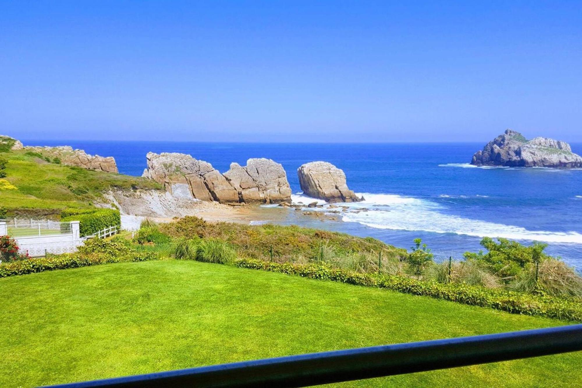Spacious House With Sea View In Liencres + Jacuzzi 外观 照片