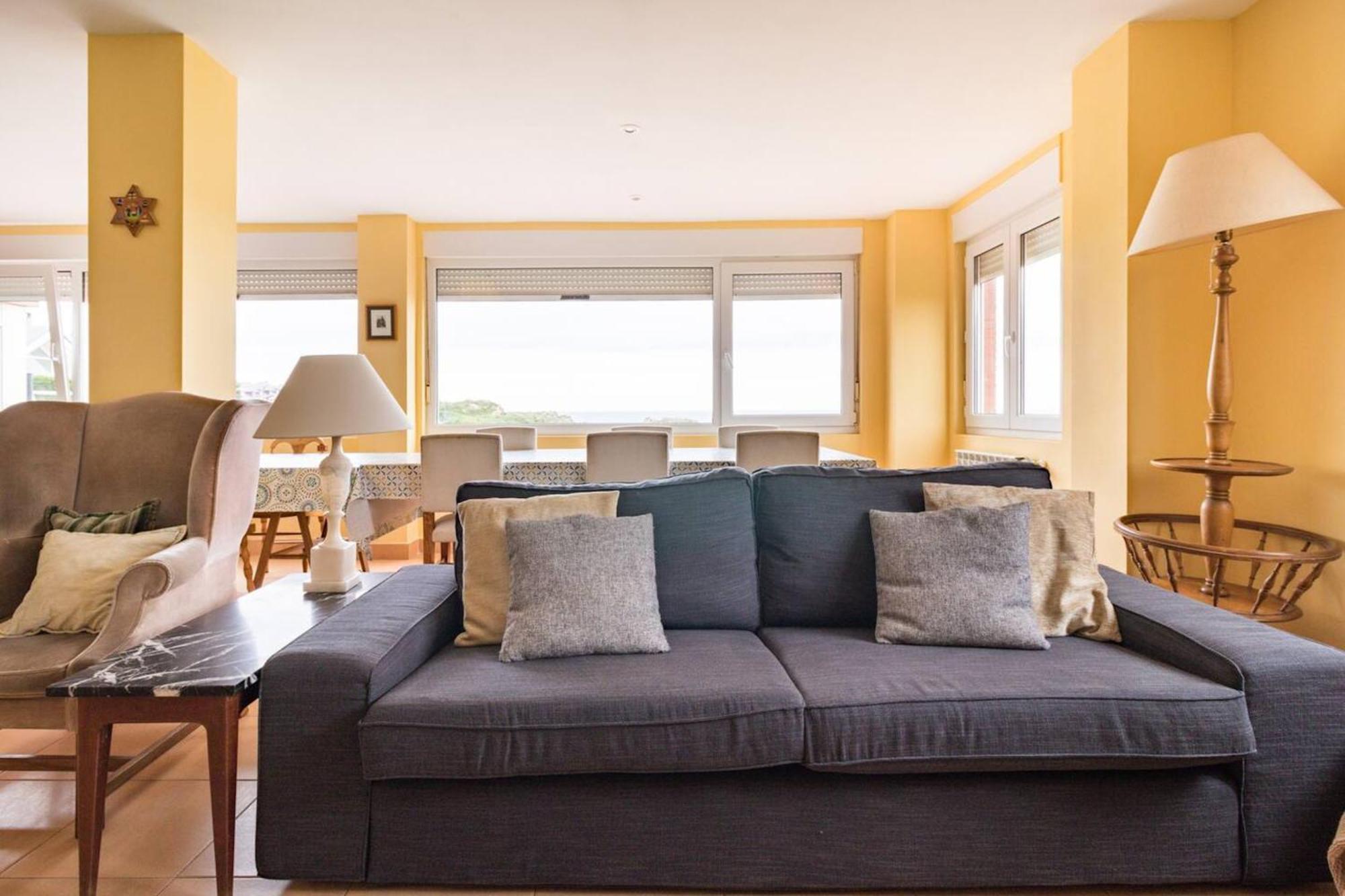 Spacious House With Sea View In Liencres + Jacuzzi 外观 照片